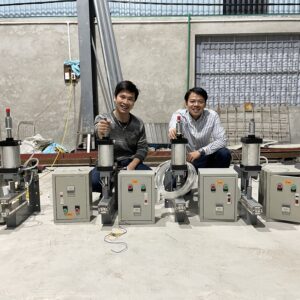 Máy cắt hàn dây cao su