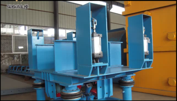 Xe rung chèn cát 3 chiều